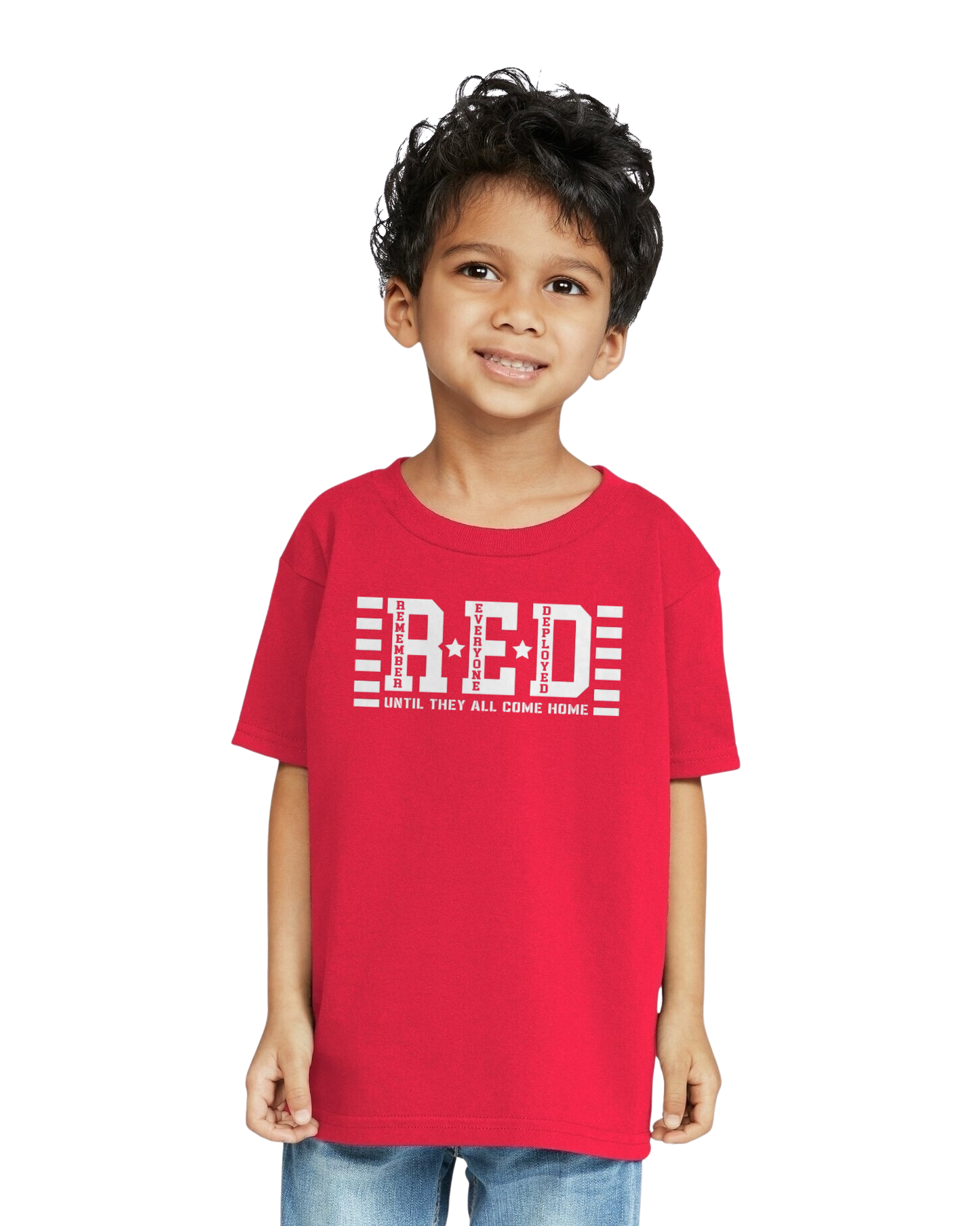 RED Tee (see description for adding Battalion numbers)